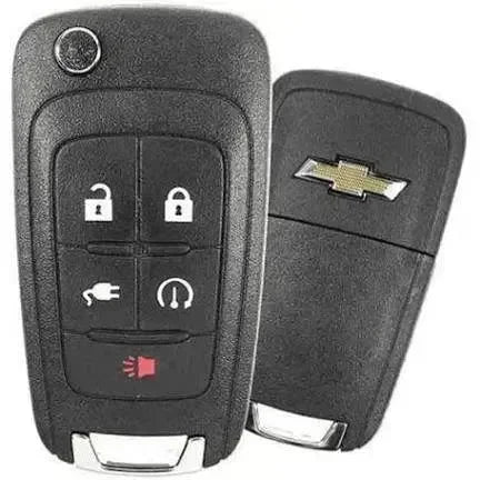 5 Button PEPS Flip Key Chevrolet Volt OHT05918179 22923862 - Southeastern Keys