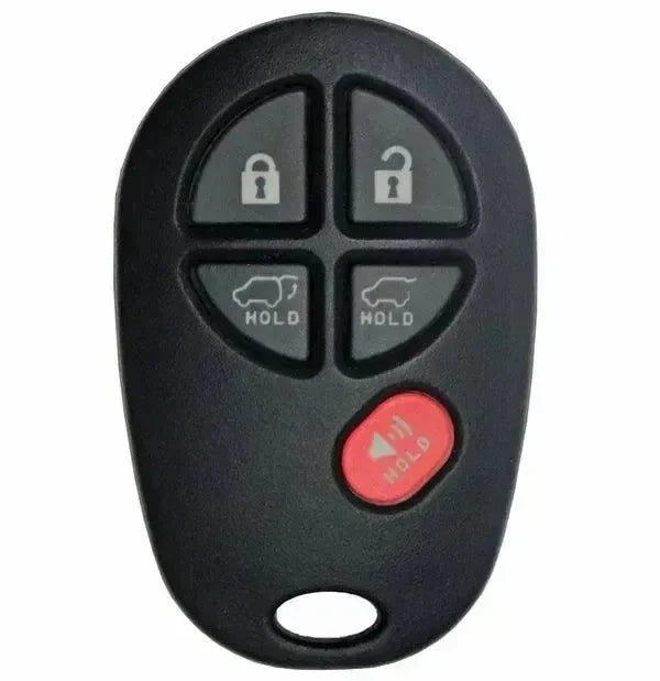 5 Button Toyota Highlander Remote 89742-0W021 / GQ43VT20T (OEM) - Southeastern Keys