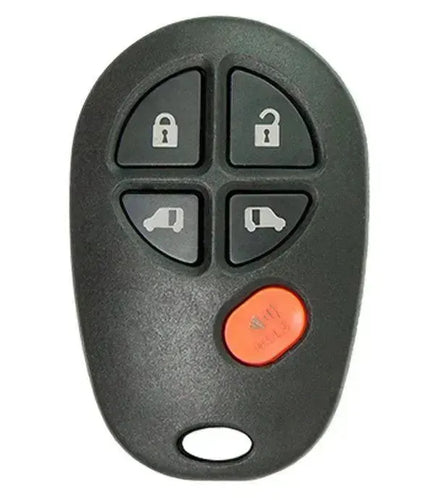 5 Button Toyota Remote GQ43VT20T / 89742-AE030 (OEM) - Southeastern Keys