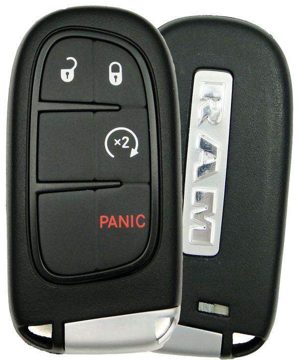 4 Button Proximity Remote Smart Key Replacement For Ram GQ4-54T 68159656 (OEM) 2-PACK-Southeastern Keys-4,434,AM,Dec13,Dodge,Proximity Key