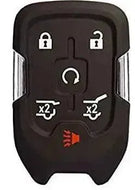 6 Button Chevrolet Proximity Smart Key HYQ1EA / 433 Mhz / 13508282 (Aftermarket) - Southeastern Keys