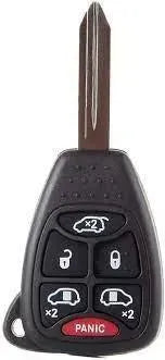 6 BUTTON REMOTE HEAD KEY REPLACEMENT FOR CHRYSLER DODGE M3N5WY72XX - Southeastern Keys