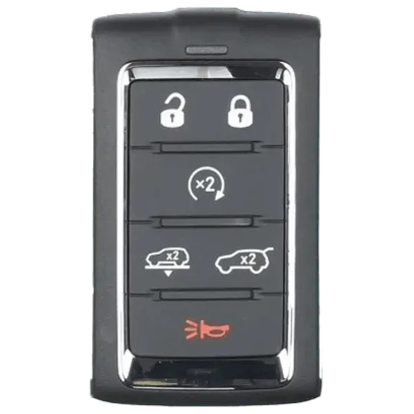 6 Button Smart Key 2021-2022 Jeep Grand Wagoneer M3NWXF0B1 / 68516738AA (Aftermarket) - Southeastern Keys