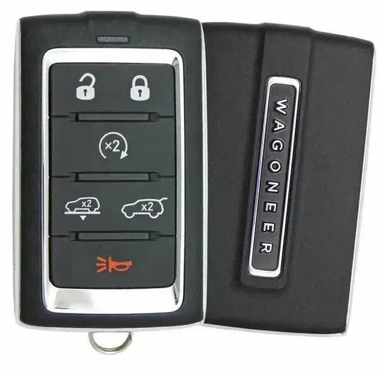 6 Button Smart Key 2021-2022 Jeep Grand Wagoneer M3NWXF0B1 / 68516738AA (OEM) - Southeastern Keys