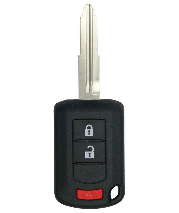 2pk of 3 Button Mitsubishi Remote Head Key OUCJ166N / 6370B944(OEM Refurbished)