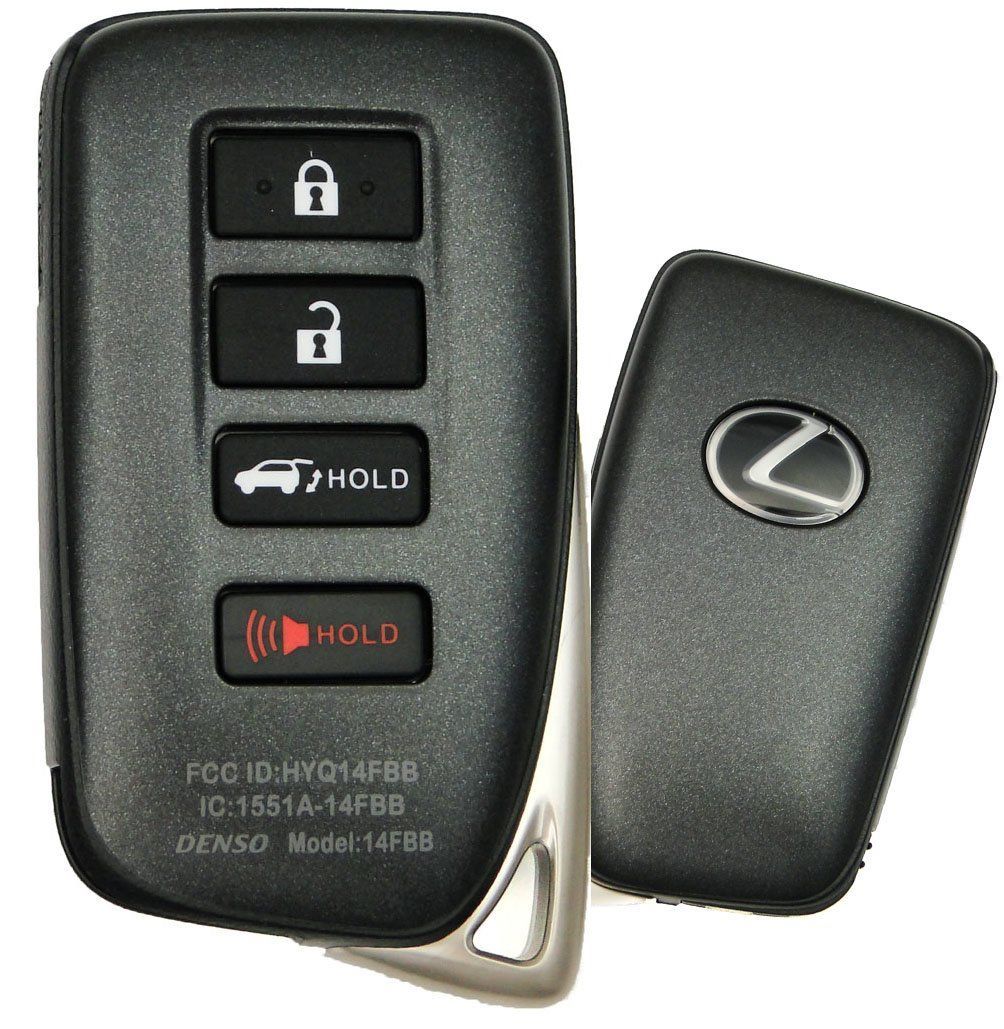4 Button Lexus Proximity Smart Key w/ Hatch HYQ14FBB / G- Board / 89904-0E160 (OEM)