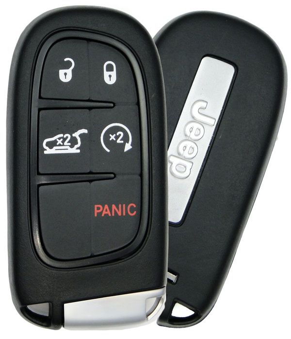 5 Button Jeep Cherokee Proximity Smart Key GQ4-54T / 68141580 AC (OEM)