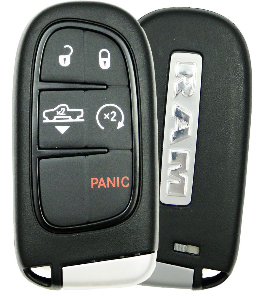 5 Button Dodge RAM Proximity Smart Key  GQ4-54T / 68159657 (OEM)
