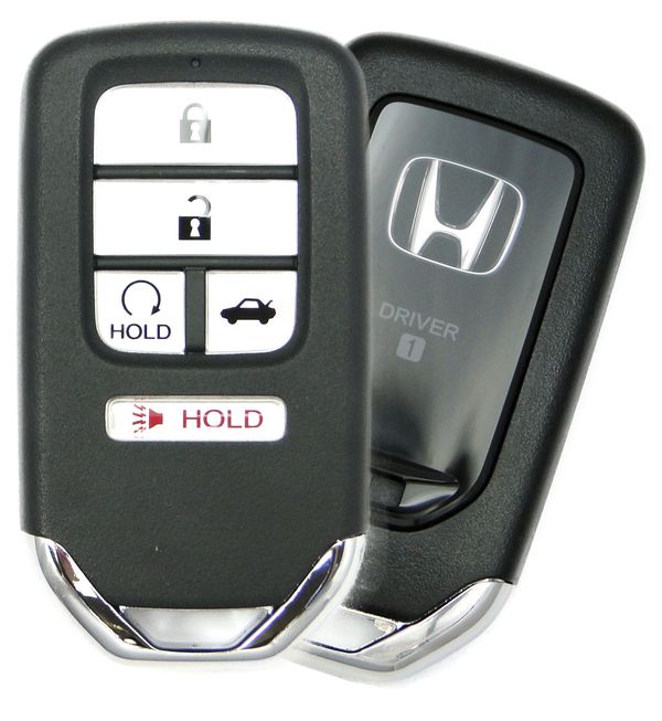 5 Button Honda Accord Proximity Smart Key ACJ932HK1310A / 72147-T2G-A41 / Driver 1 (OEM Refurbished)