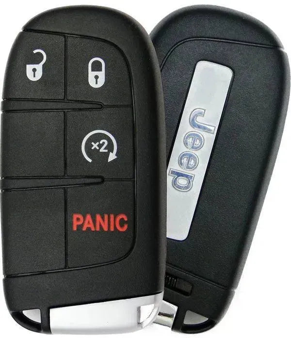 4 Button Jeep Renegade Proximity Smart Key M3N-40821302 / 6BY88DX9AA (OEM NEW) - Southeastern Keys