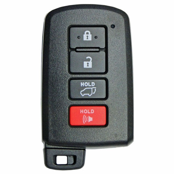 4 Button Toyota Rav4 Proximity Smart Key w/ Hatch HYQ14FBA / G - 0020 / 89904-0R080 (Aftermarket)