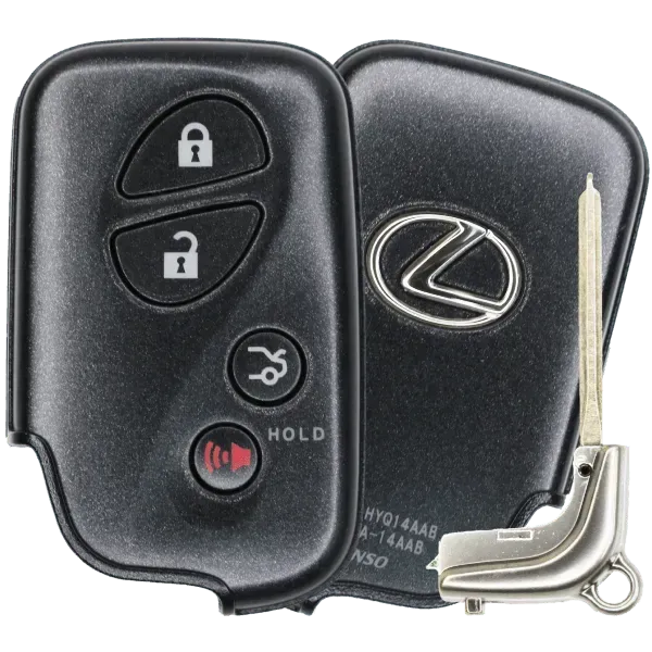 4 Button Lexus Proximity Smart Key HYQ14AAB / Board 0140 / 89904-30270 (OEM) - Southeastern Keys