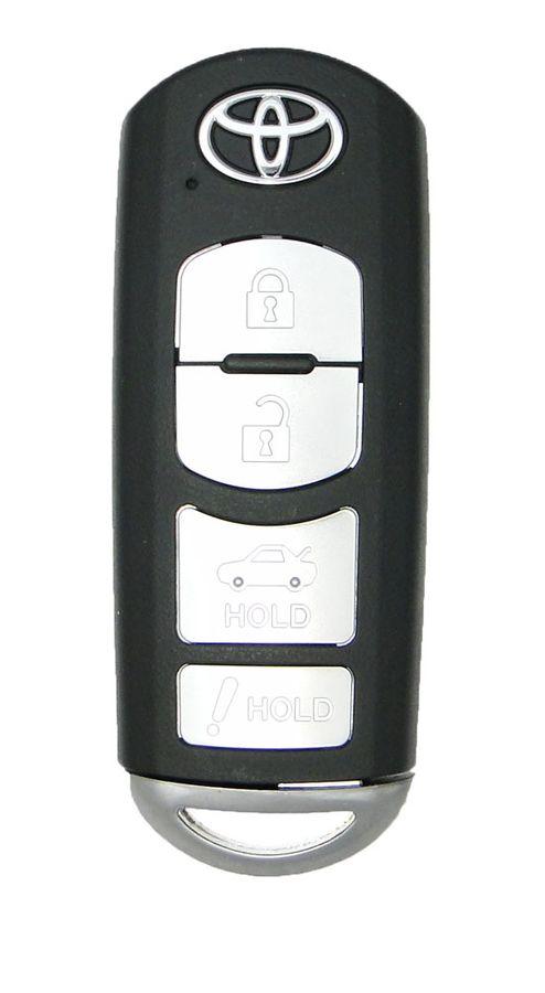 TOYOTA 4 BUTTON PROXIMITY REMOTE SMART KEY / WAZSKE13D01 / 89904-WB001 (OEM) - Southeastern Keys