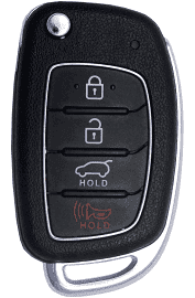 4 Button Hyundai Santa Fe Flip Key TQ8-RKE-3F04 / 95430-4Z100 (OEM-Refurbished) - Southeastern Keys