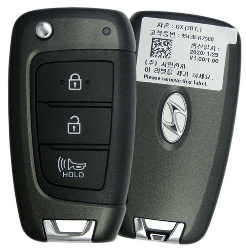 3 Button Hyundai Flip Key SY5FD1GRGE03 / 95430-K2500 (OEM Refurbished) - Southeastern Keys