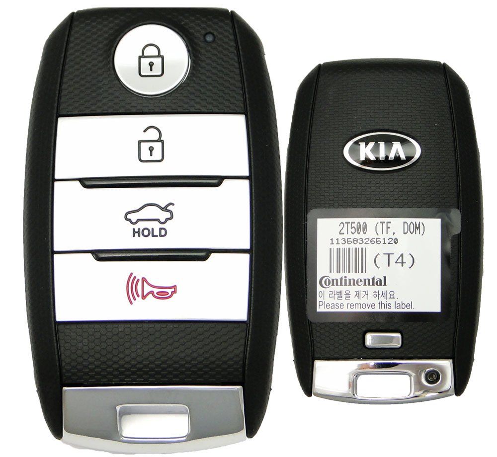 4 Button KIA Optima Proximity Smart Key SY5XMFNA433 / 95440-4U000 / 95440-2T500 - 433 MHZ (OEM)