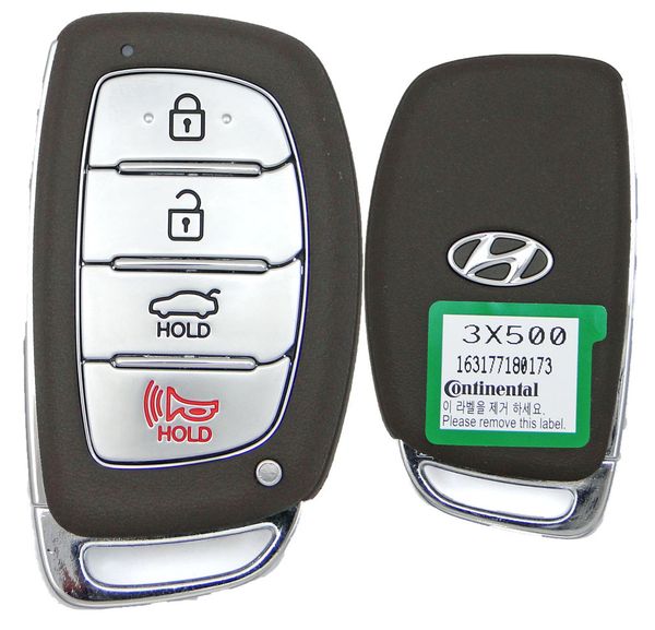 4 Button Hyundai Proximity Elantra Smart Key SY5MDFNA4333 / 95440-3X500 (OEM-NEW)