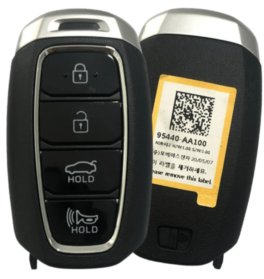 4 Button Hyundai Elantra Proximity Smart Key 95440-AA100 / NYOMBEC5FOB ...