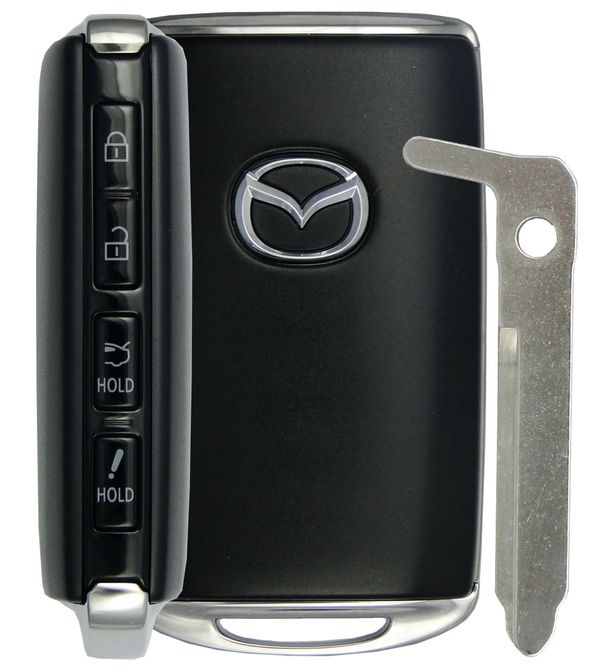 4 Button Mazda Proximity Smart Key w/ Trunk BCKA-675RYA / WAZSKE11D01 (OEM Refurbished)