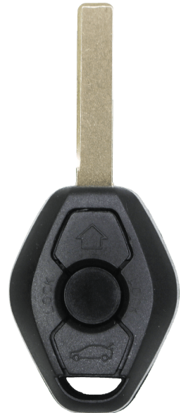 3 Button BMW Remote Head Key 2 Track EWS 44  LX8FZV / 6955750 (Aftermarket)