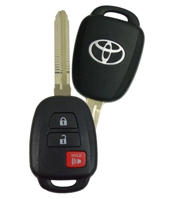 3 Button Toyota Remote Head Key HYQ12BDM / 89070-52F60 / G CHIP (OEM) - Southeastern Keys