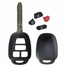 Toyota Camry / Corolla 2012-2014 / 4-Button Remote Head Key SHELL / (AFTERMARKET)-Southeastern Keys-4,AM,Dec13,Key Shells,Toyota