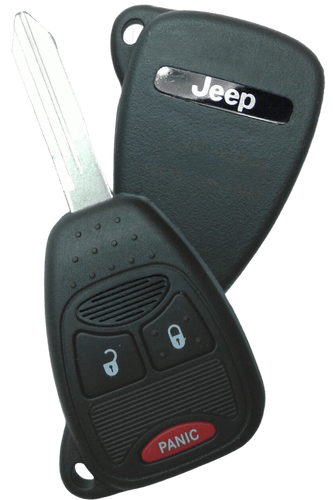 3 Button Jeep Remote Head Key 56040649AC / OHT692427AA (Aftermarket) - Southeastern Keys