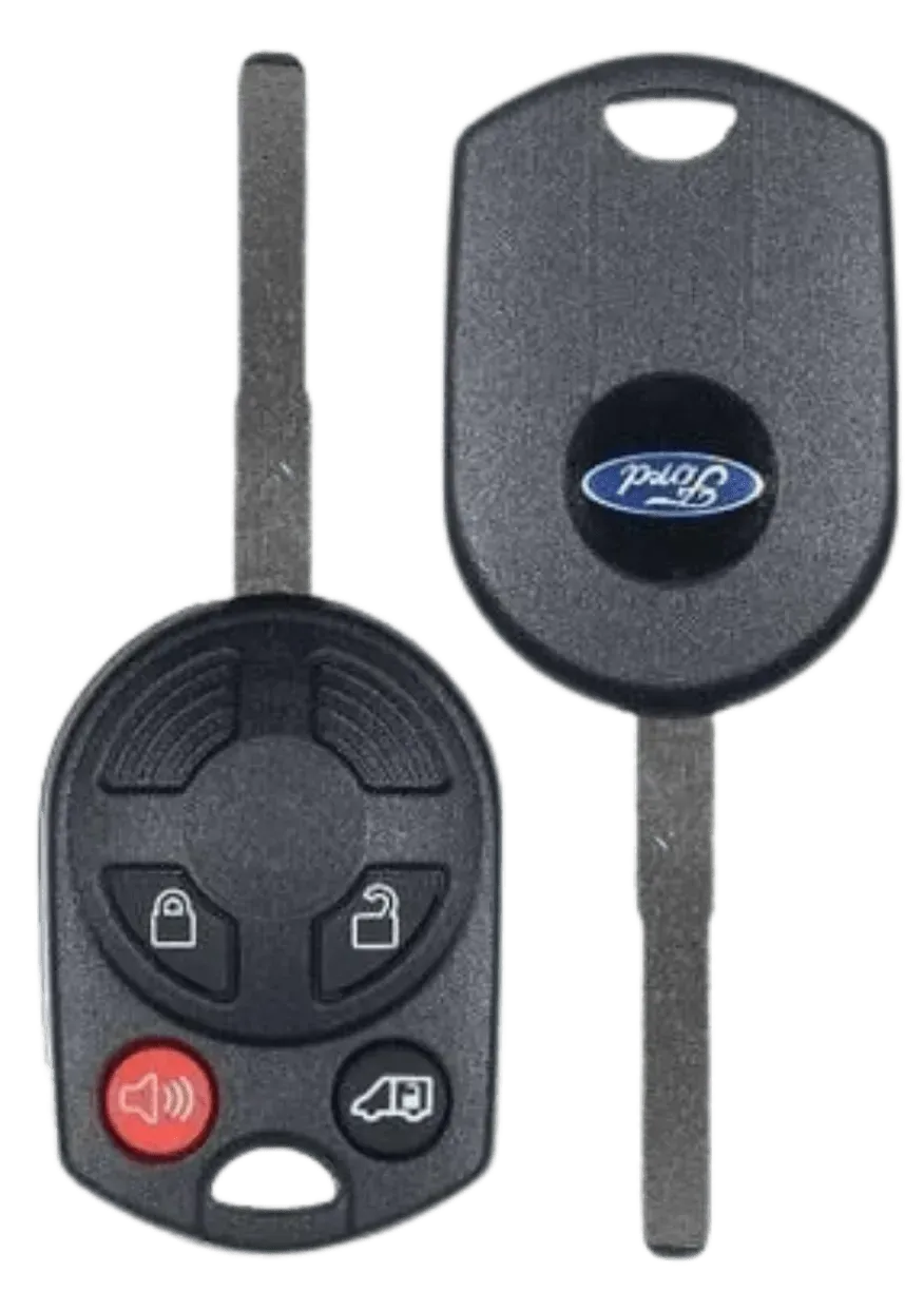 4 BUTTON FORD REMOTE HEAD KEY OUC6000022 / 164-R8126 (OEM) - Southeastern Keys