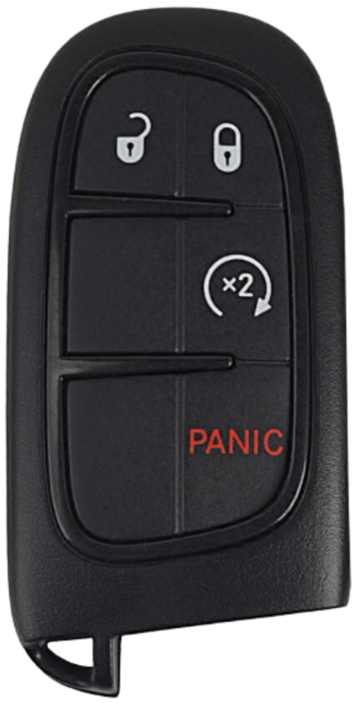 4 Button Jeep Cherokee Proximity Smart Key GQ4-54T / 68105078 AG (Aftermarket)
