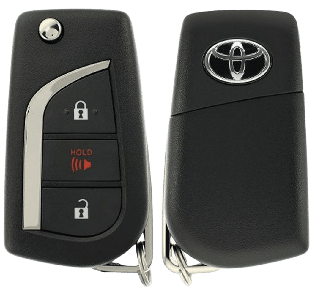 3 Button Toyota Flip Key HYQ12BFW / 89070-42G00 (OEM) - Southeastern Keys