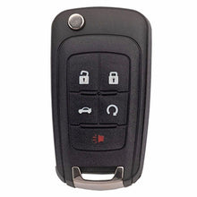Load image into Gallery viewer, 5 BUTTON GM FLIP KEY OHT01060512 / 13504199 (NON-PEPS) Aftermarket
