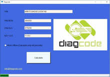 Load image into Gallery viewer, DiagCode - 2006-2016 Hyundai Kia - Pin Code Calculation Tool &amp; Software - Southeastern Keys

