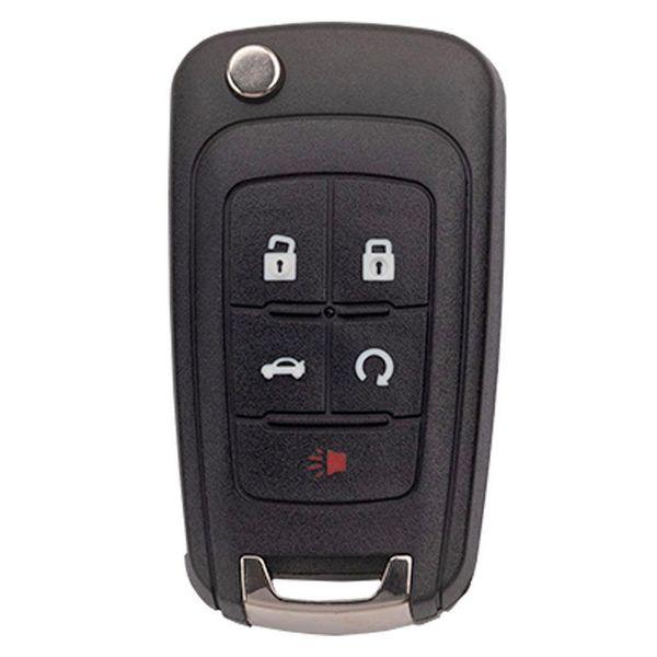 5-Button Flip Blade Key SHELL 2010-2019 GM / OHT01060512 - Southeastern Keys