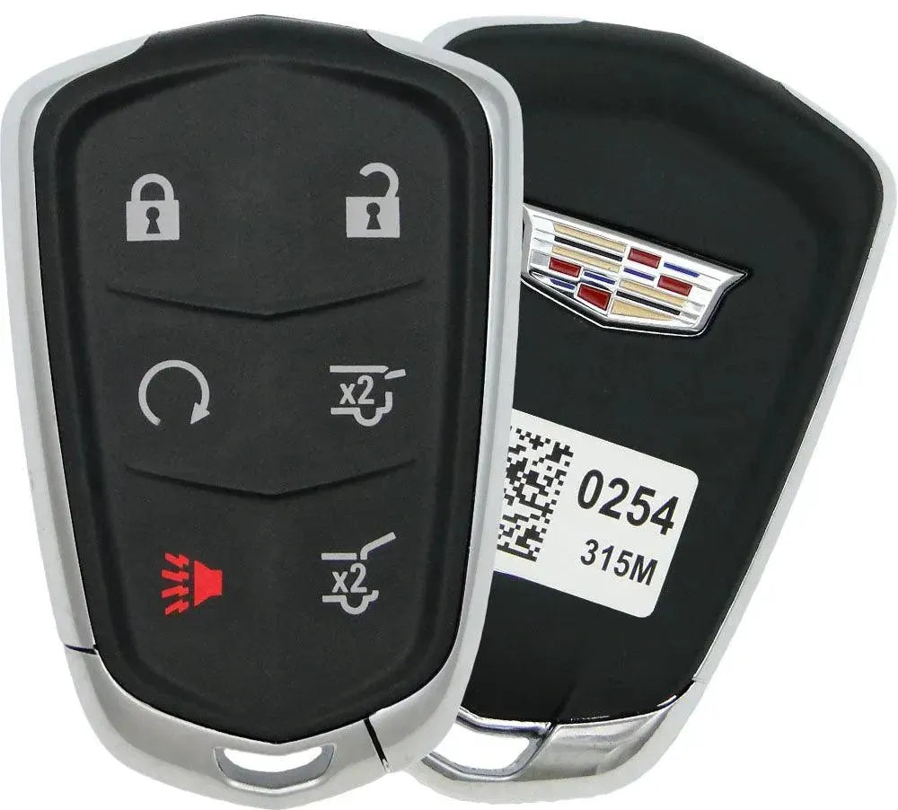 6 Button Cadillac Proximity Smart Key 315mhz HYQ2AB 13580812 (OEM) - Southeastern Keys