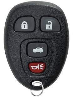 REPLACEMENT 4 BUTTON REMOTE FOR GM # 22733523-Southeastern Keys-315,4,Buick,Chevrolet,Dec13,OEM,Pontiac,Remotes