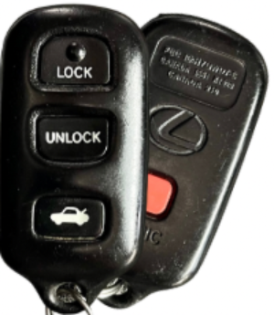 4 Button Lexus Remote HYQWDT-C / 89742-50510 (OEM)