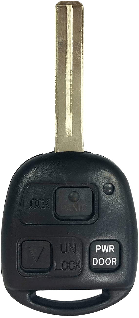 3 Button Lexus Remote Head Key w/ PWR DOOR HYQ12BBT / 89070-48821 / 4D68 (OEM)