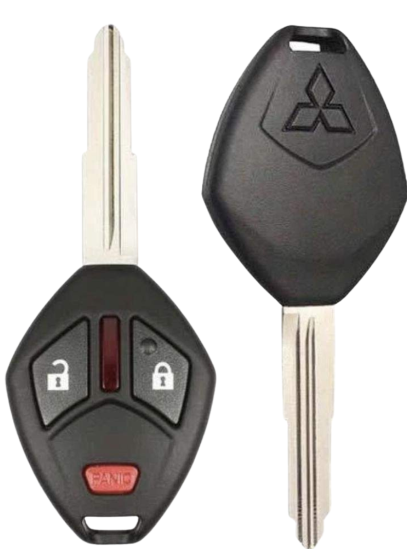 3 Button Mitsubishi Remote Head Key Shell 2007-2015 Mitsubishi / MIT3 / OUCG8D-620M-A