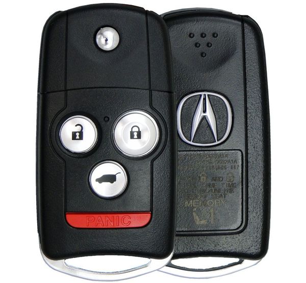 4 Button Acura Flip Key N5F0602A1A / 35111-STX-326  (OEM-RFB)