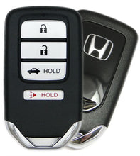 Load image into Gallery viewer, 4-Button Honda Smart Key / PN: 72147-T2A-A11 / ACJ932HK1210A (OEM)
