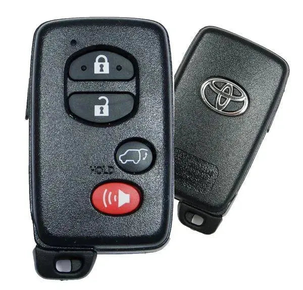 4 Button Toyota Highlander Proximity Smart Key w/ Hatch HYQ14AAB / BOARD 0140 / 89904-48110 (OEM) - Southeastern Keys