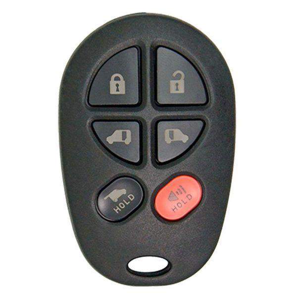 Toyota 6 Button Keyless Entry Remote Fcc GQ43VT20T-Southeastern Keys-315,6,Dec13,Ford,OEM,Remotes